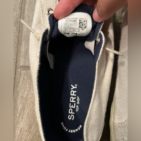 SPERRY Lounge LTT Brushed Canvas Womens Fashion-Sneakers STS82498_10 Size 9.5 - Picture 6 of 6